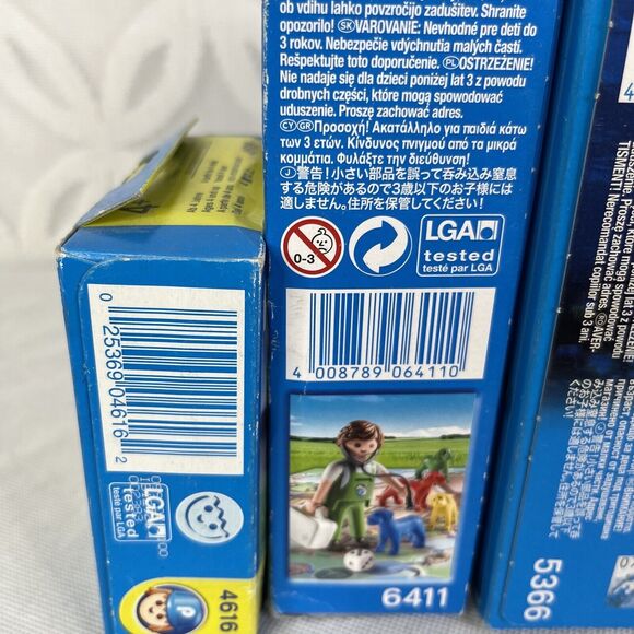 Playmobil 4616 Blue Knight Fleur di Lis, Veterinarian & Fire Fighter 5366 Lot - Picture 5 of 9